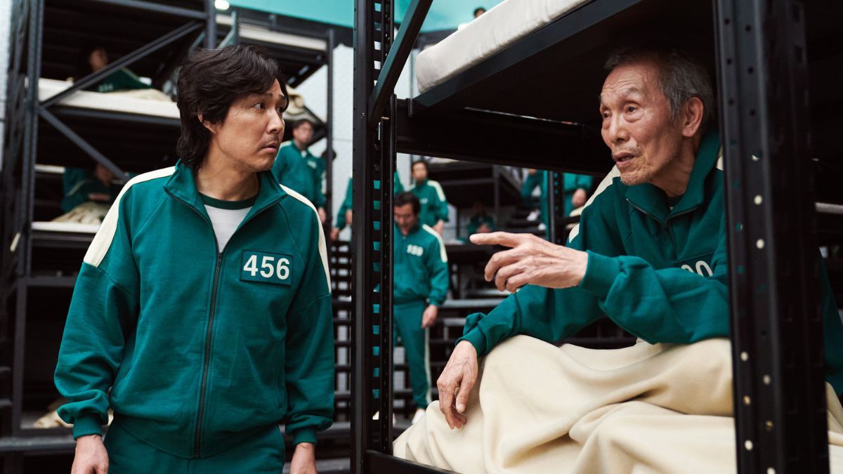 О Йон Су в сериале "Игра в кальмара" О Йон Су в сериале "Игра в кальмара"