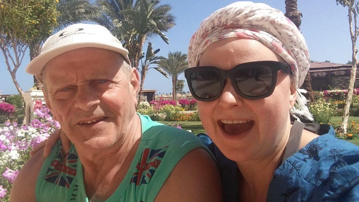 Виталина Библив с отцом Виталина Библив с отцом