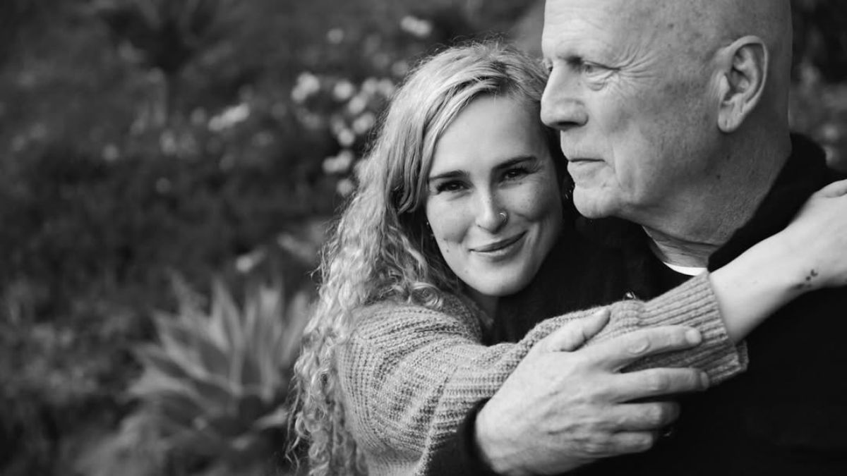 Румер Уиллис и Брюс Уиллис Румер Уиллис и Брюс Уиллис