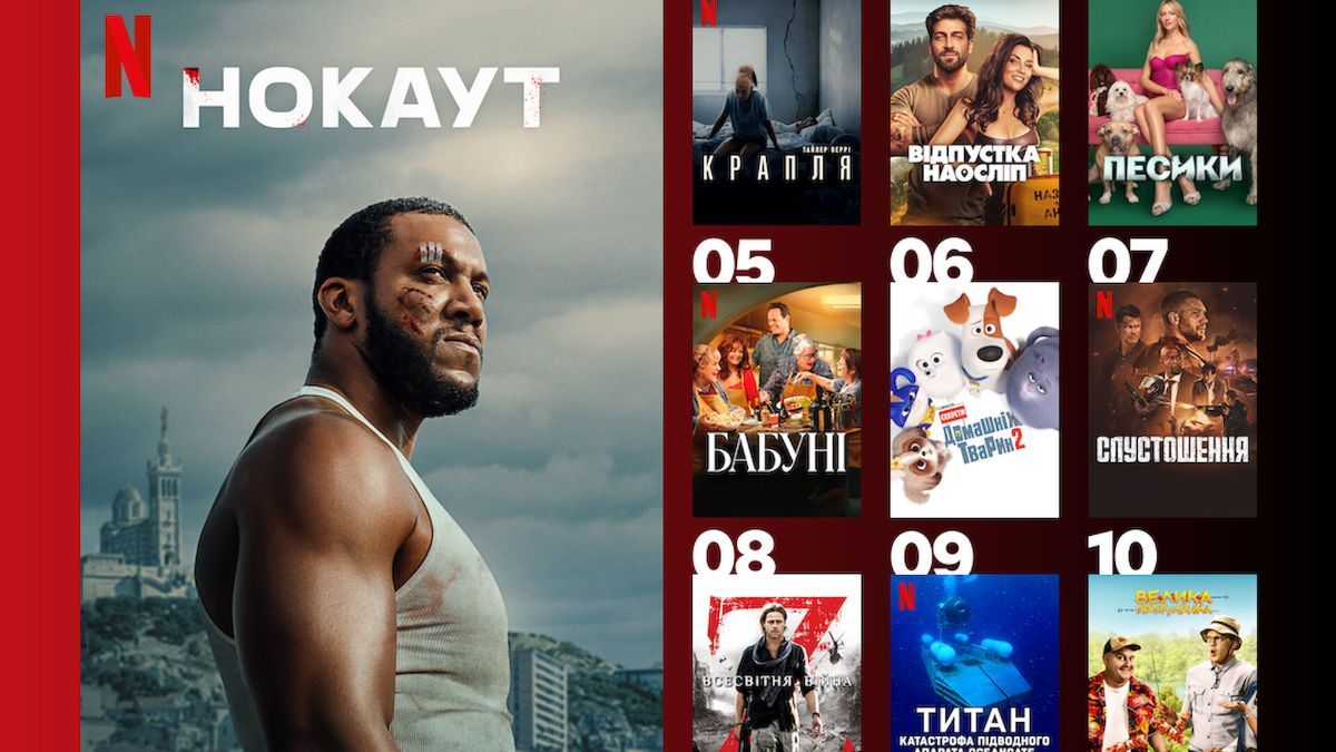 Найпопулярніші фільми на Netflix - підбірка