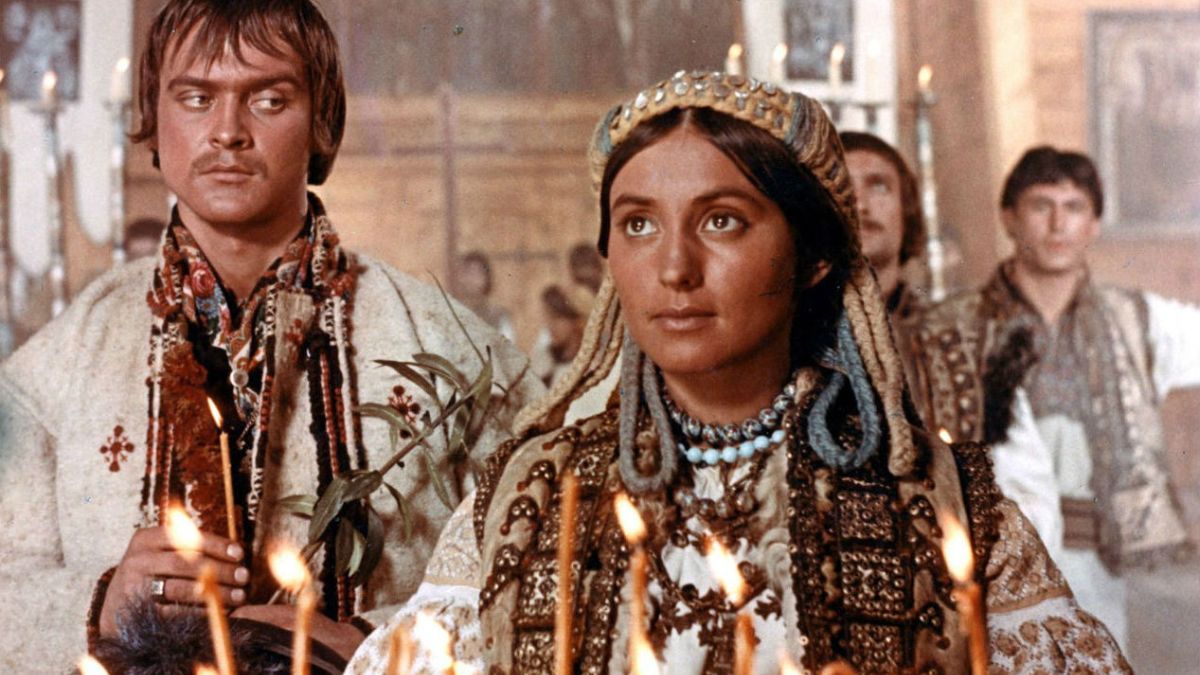 Лариса Кадочникова у фільмі "Тіні забутих предків"