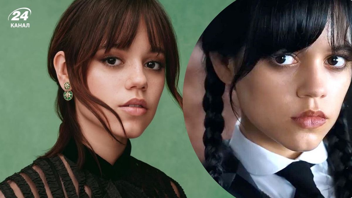 Дженна Ортега в сериале "Венздей" и в реальной жизни Дженна Ортега в сериале "Венздей" и в реальной жизни