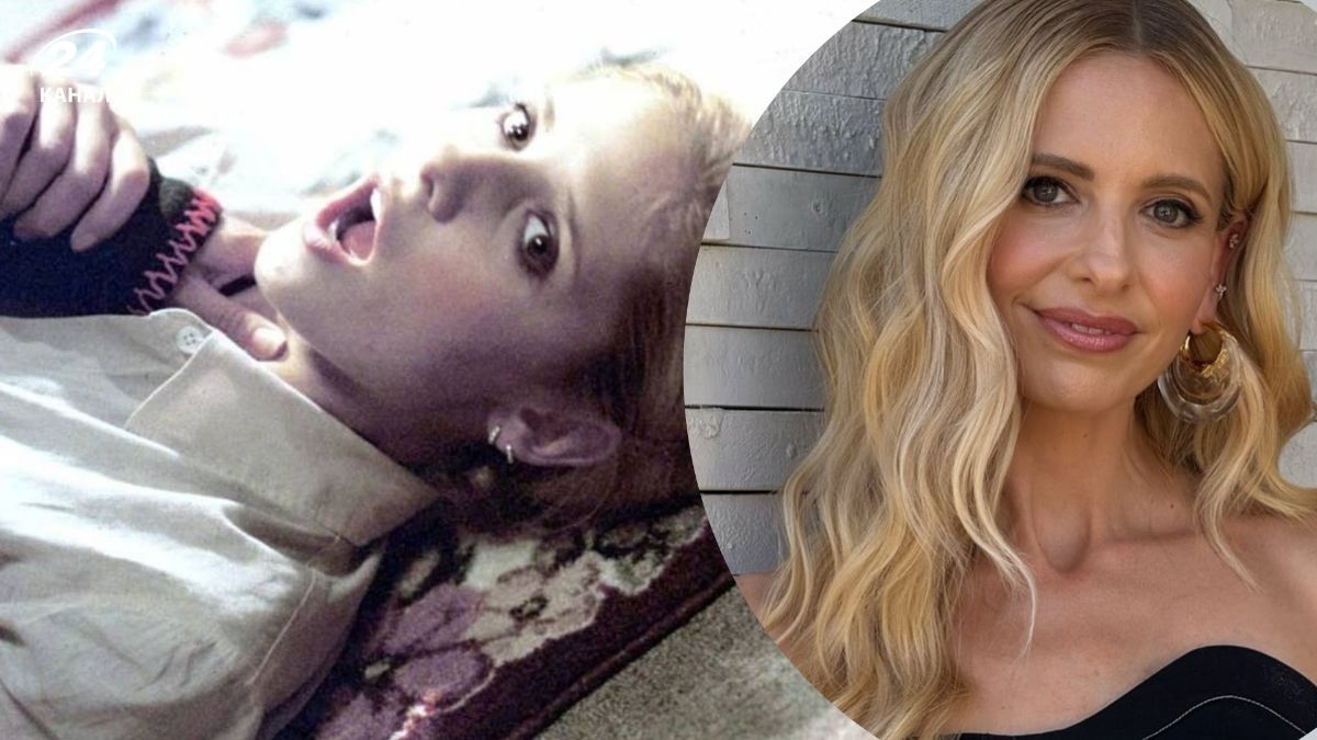 Сара Мишель Геллар в сериале "Баффи –победительница вампиров" и в реальной жизни Сара Мишель Геллар в сериале "Баффи –победительница вампиров" и в реальной жизни