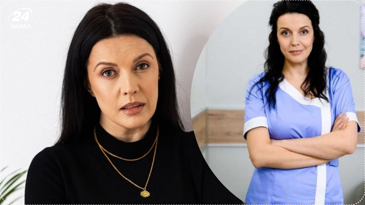 Надія Левченко в серіалі "Жіночий лікар" та у реальному житті