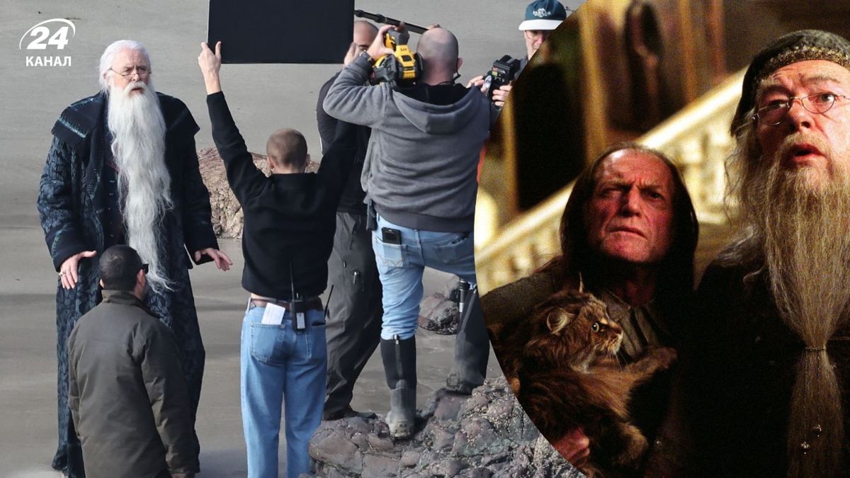 Джон Літгоу у ролі Дамблдора Джон Літгоу у ролі Дамблдора