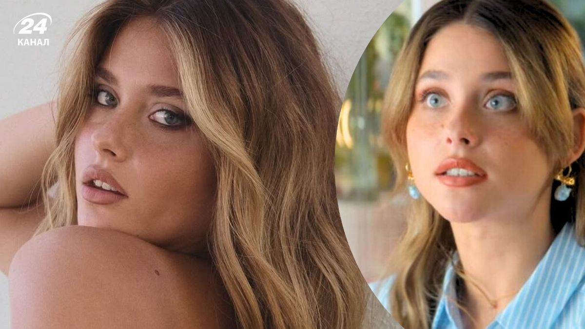 Ніколь Воллес у фільмі "Наша провина" і у реальному житті Ніколь Воллес у фільмі "Наша провина" і у реальному житті