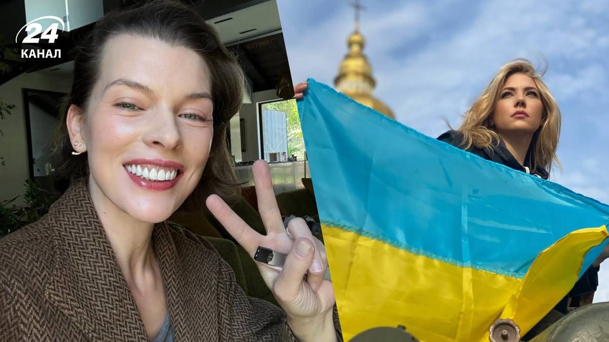 Мила Йовович и Кэтрин Винник Мила Йовович и Кэтрин Винник