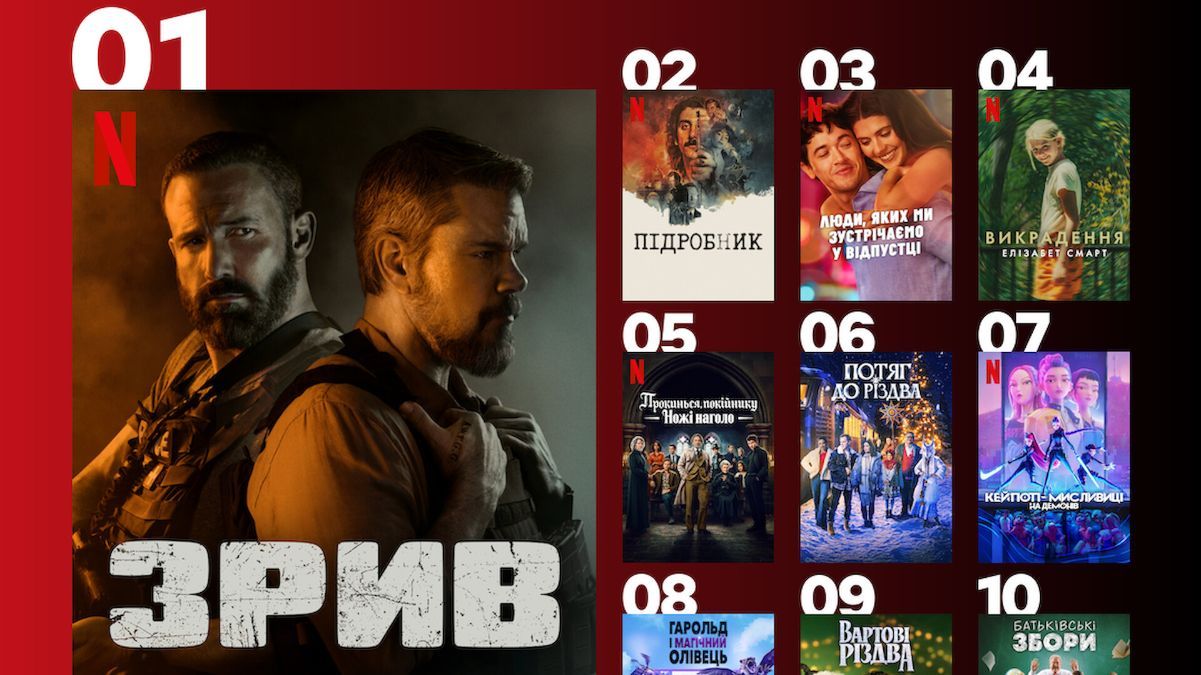 Найпопулярніший фільм на Netflix Найпопулярніший фільм на Netflix