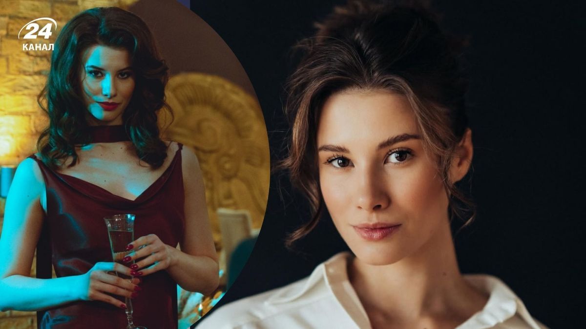 Анастасия Иванюк в сериале "Мелкий птенец" и в реальной жизни