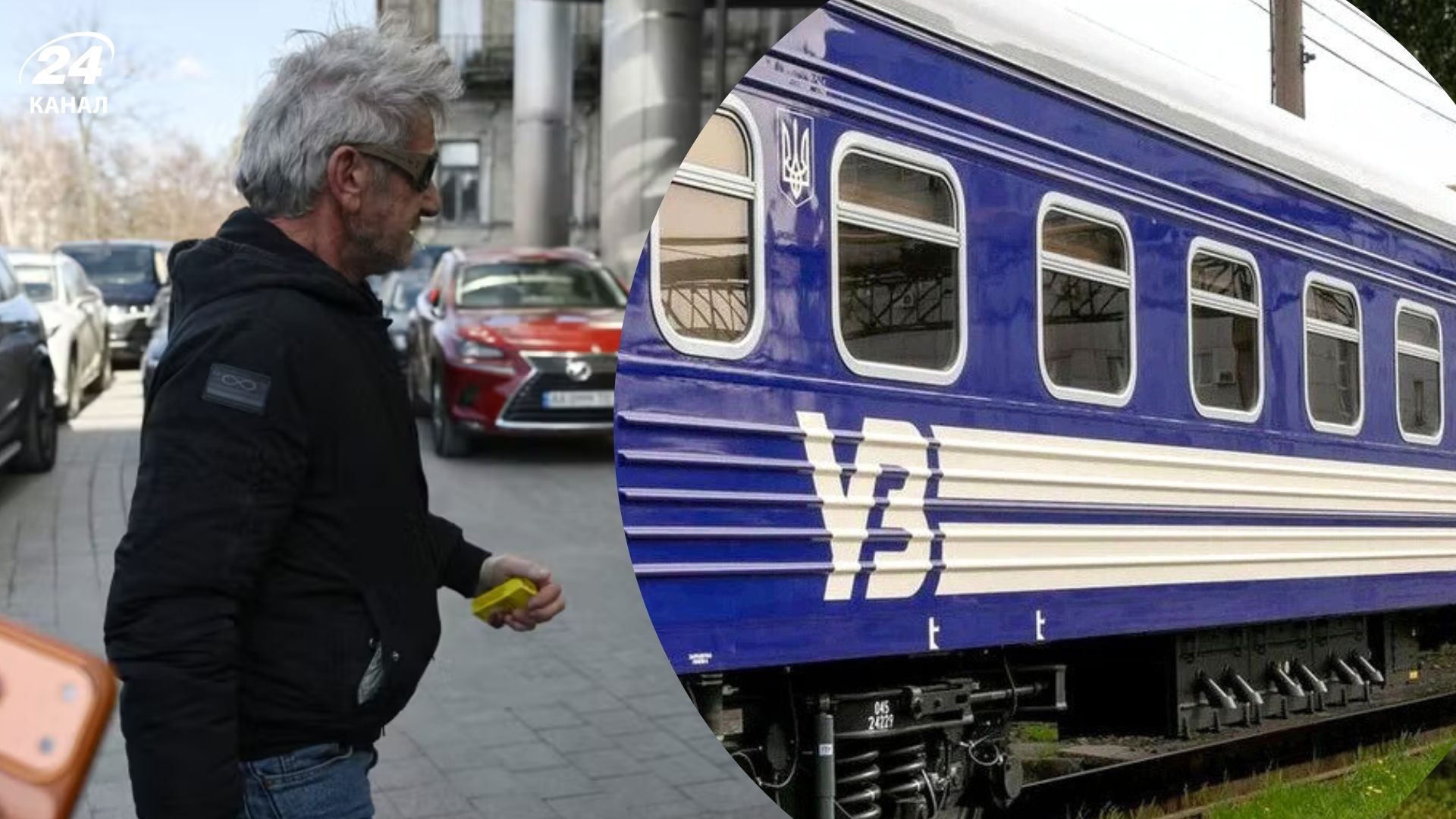 Мовчали до останнього: з'явилося перше відео неанонсованого візиту Шона Пенна до України - Кіно