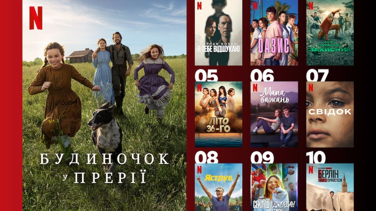 Найпопулярніші серіали на Netflix в Україні Найпопулярніші серіали на Netflix в Україні